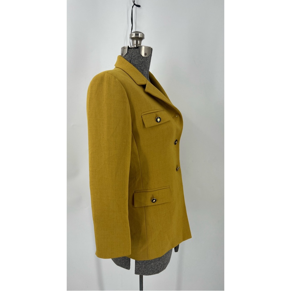 The Suit, Petite Military Style Button Front Blaz… - image 2